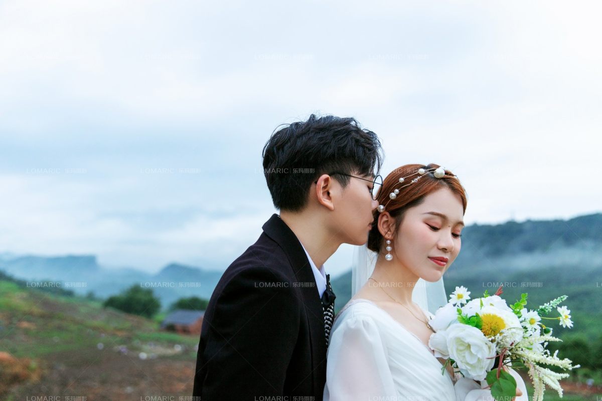 最美婚纱沈小姐国风腔调婚纱照