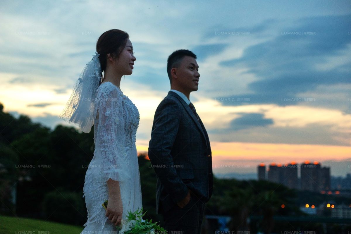 最美婚纱田先生孙小姐国风腔调婚纱照