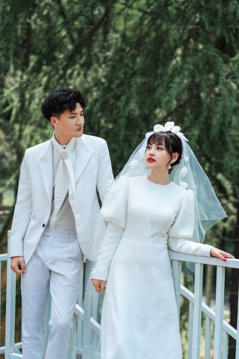 最美婚纱张先生小姐森林日记系列婚纱照